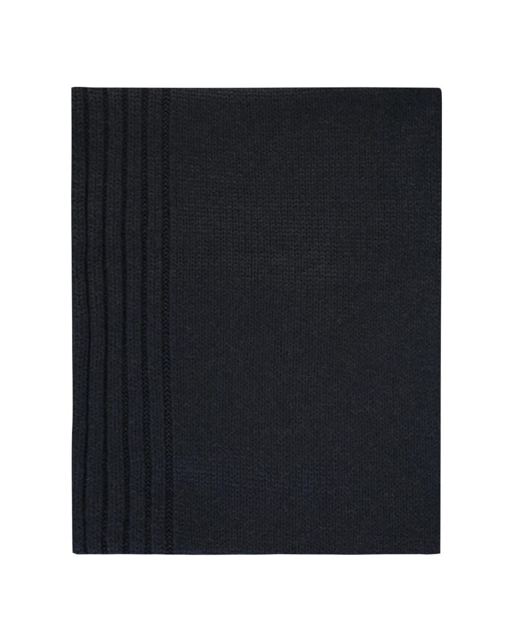 Moorer Black Winter Scarves