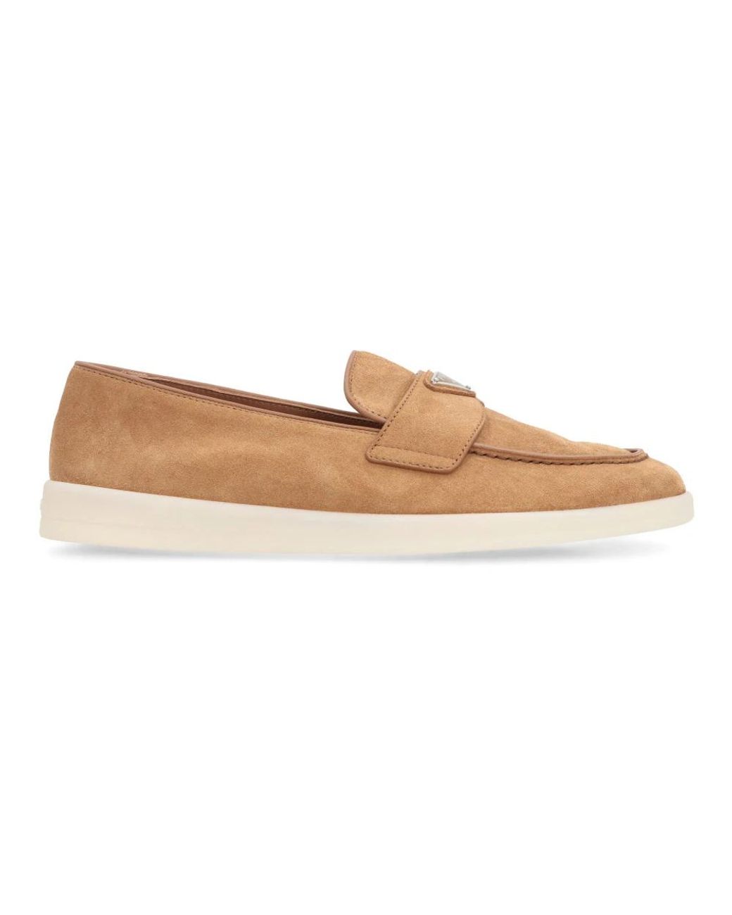 Prada Loafers in het Natural voor heren