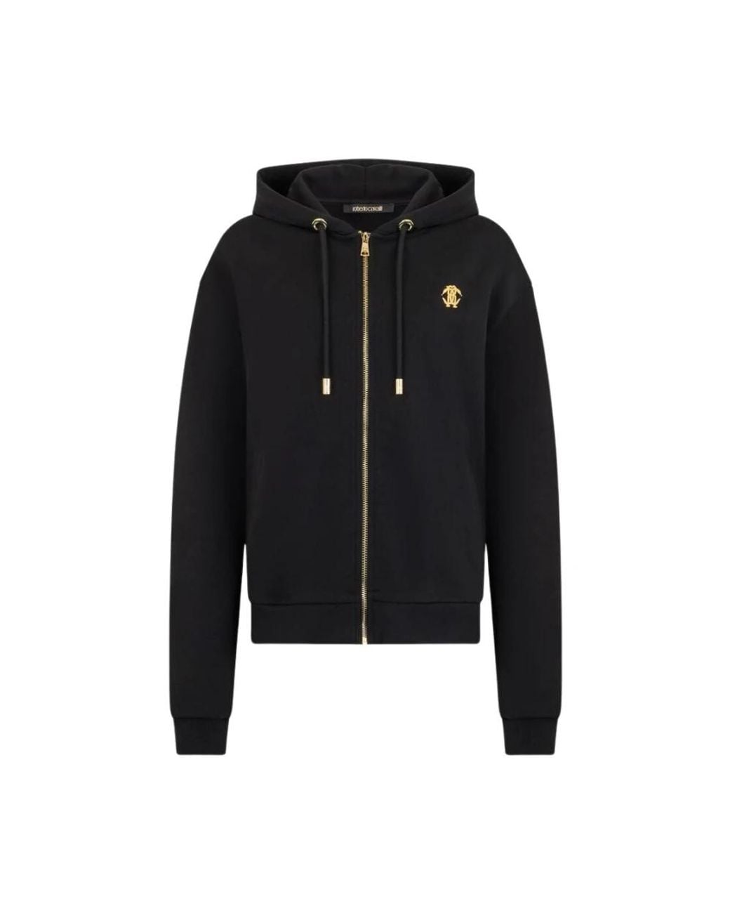 Roberto Cavalli Black Zip-Throughs