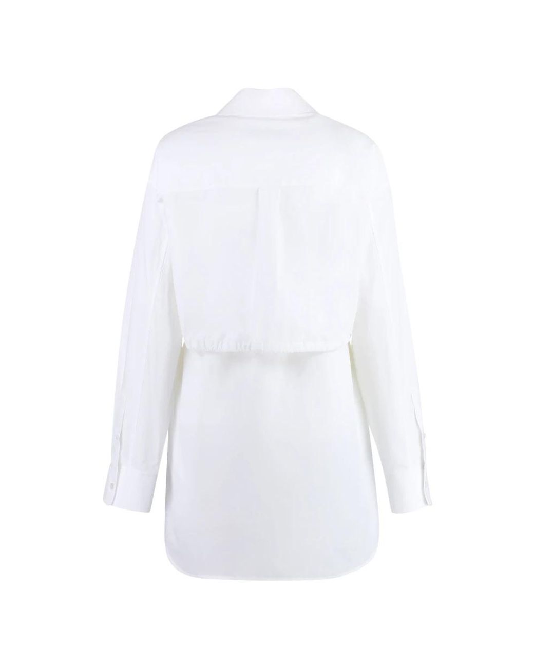 Alexander Wang White Shirt Dresses