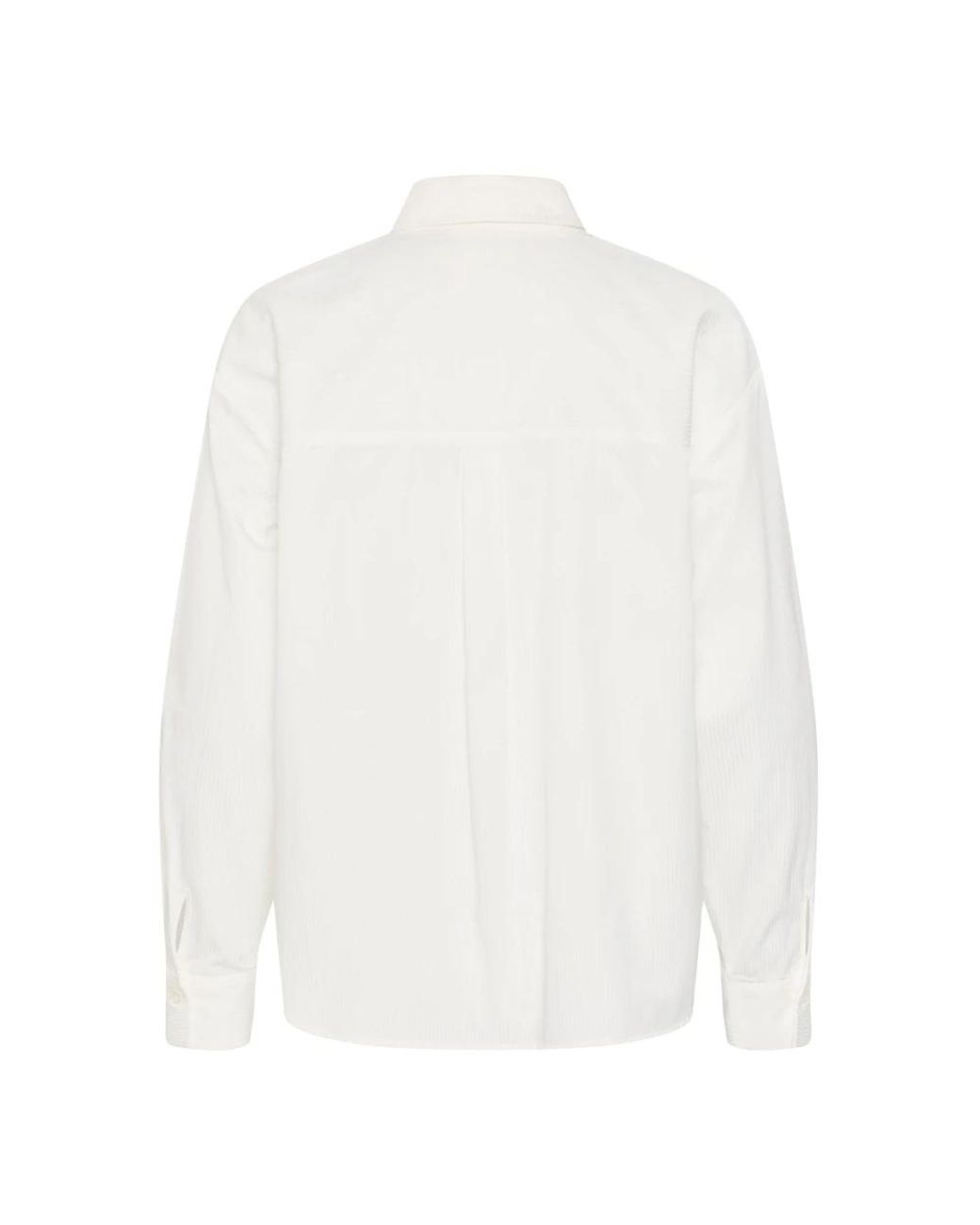 Casual Shirts Kaffe de color White