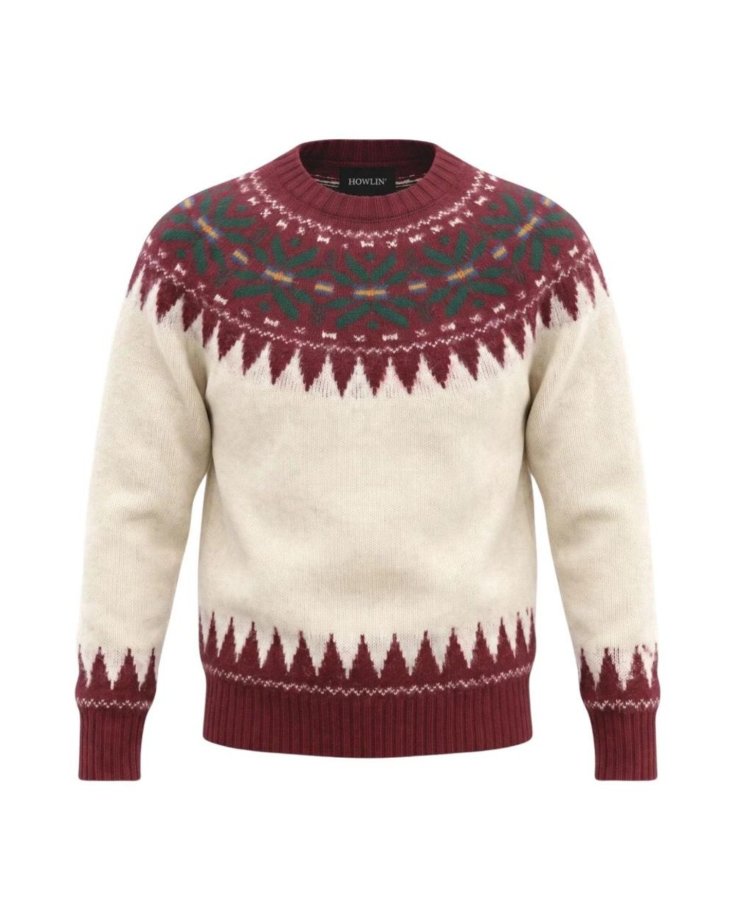 Howlin' By Morrison Red Round-Neck Knitwear for men