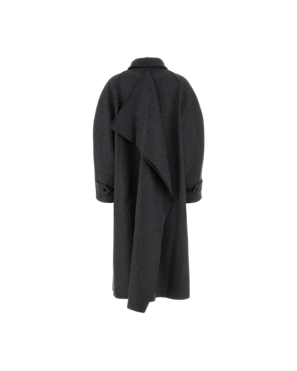 Jil Sander Black Single-Breasted Coats