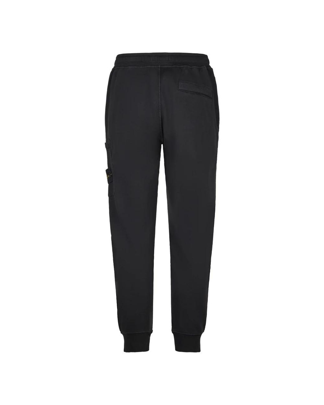 Stone Island Black Sweatpants for men