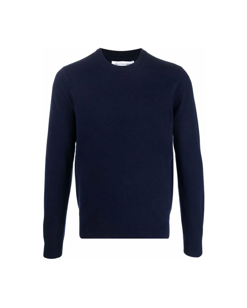 Comme des Garçons Blue Round-Neck Knitwear for men