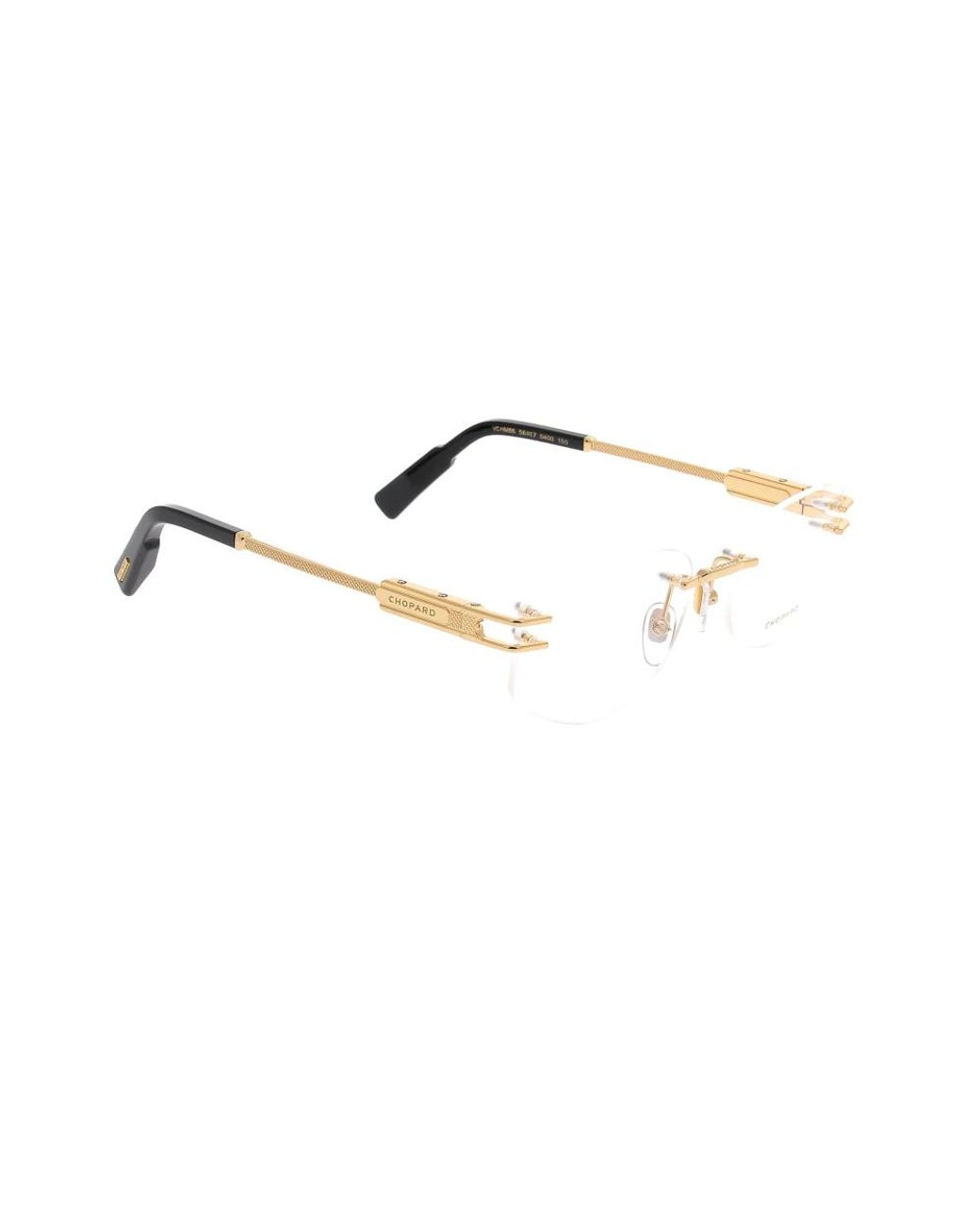 Glasses Chopard de color Metallic
