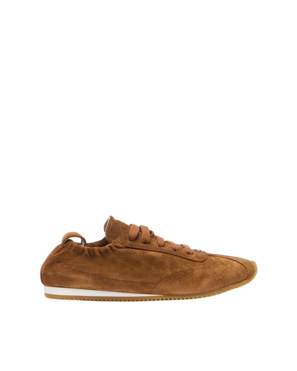 Casadei Brown Rythm Suede Sneaker