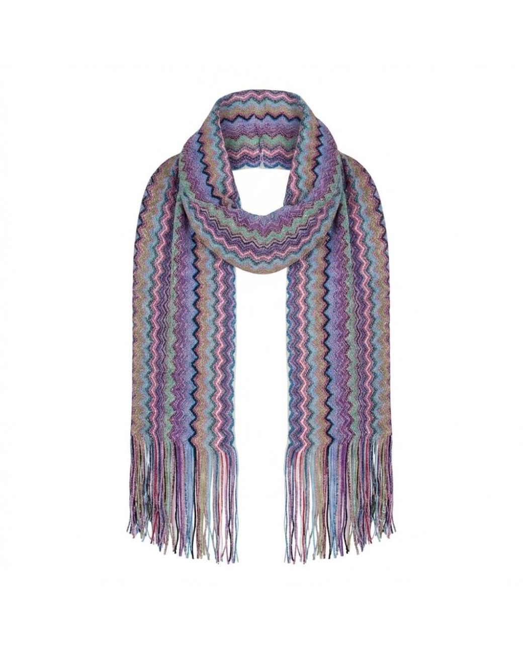 Missoni Scarves in het Purple