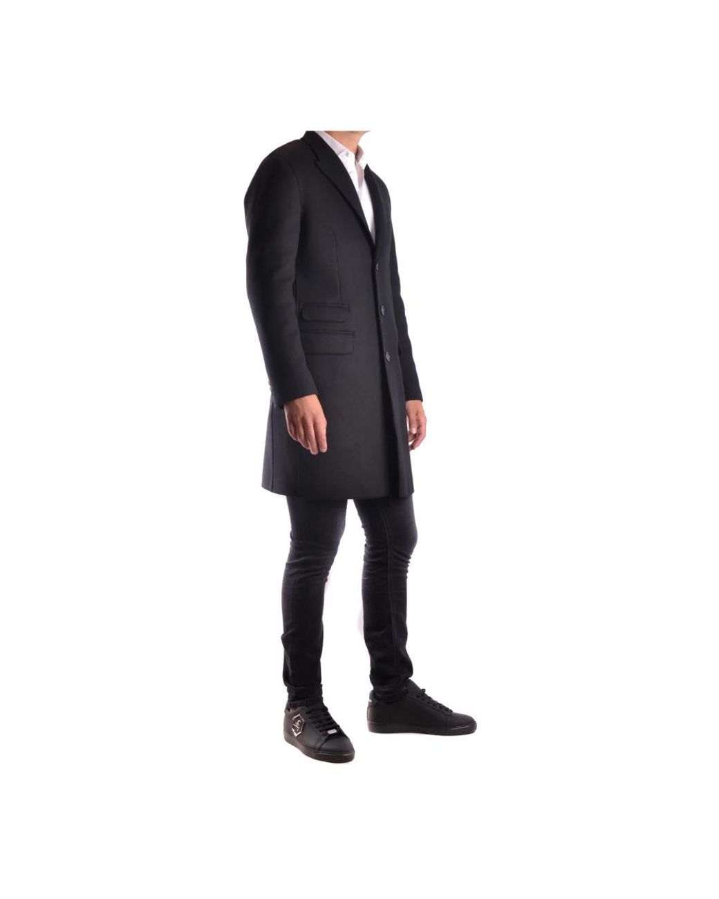 Neil Barrett Black Trench Coats for men