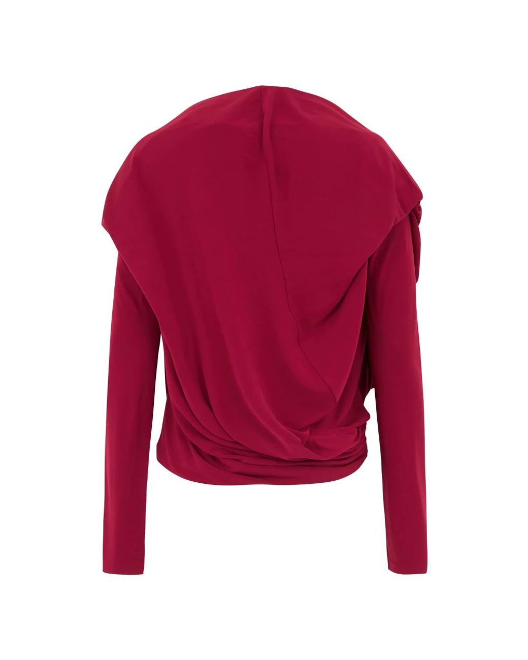 Alberta Ferretti Red Long Sleeve T-Shirts