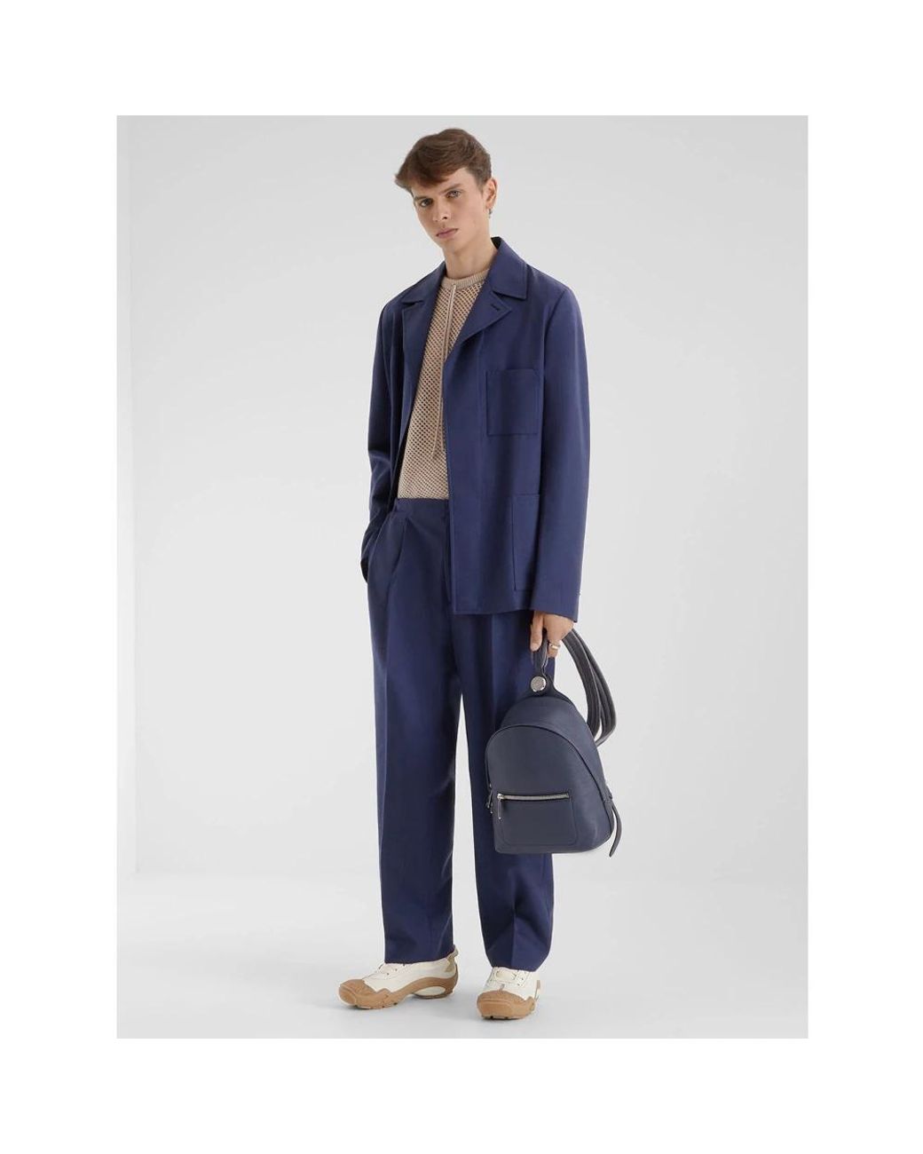 Fendi Blue Coats & Jackets for men