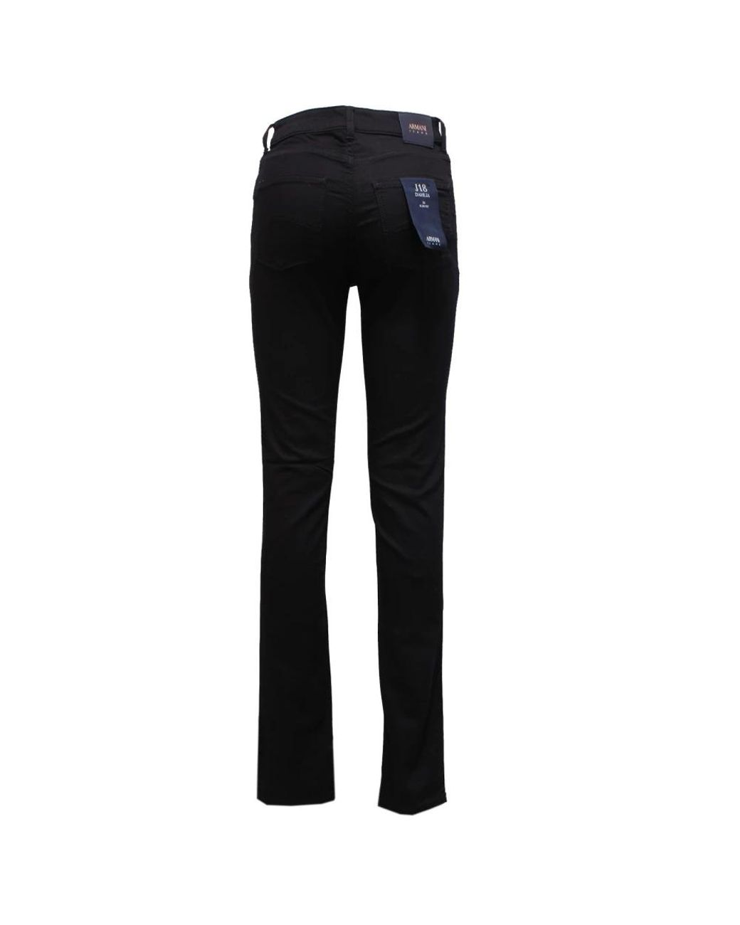 Armani Black Straight Fit Jeans