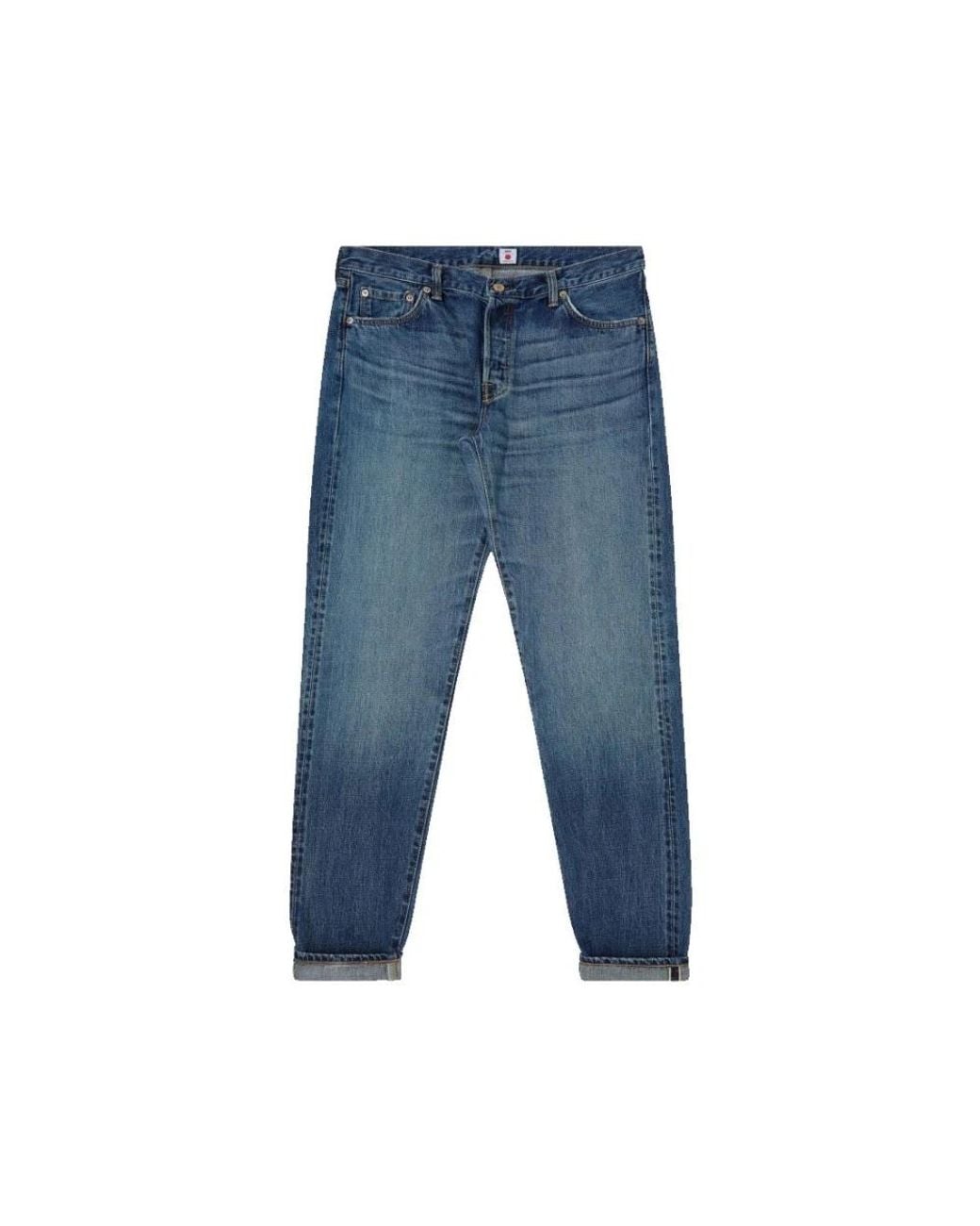 Edwin Blue Straight Fit Jeans for men