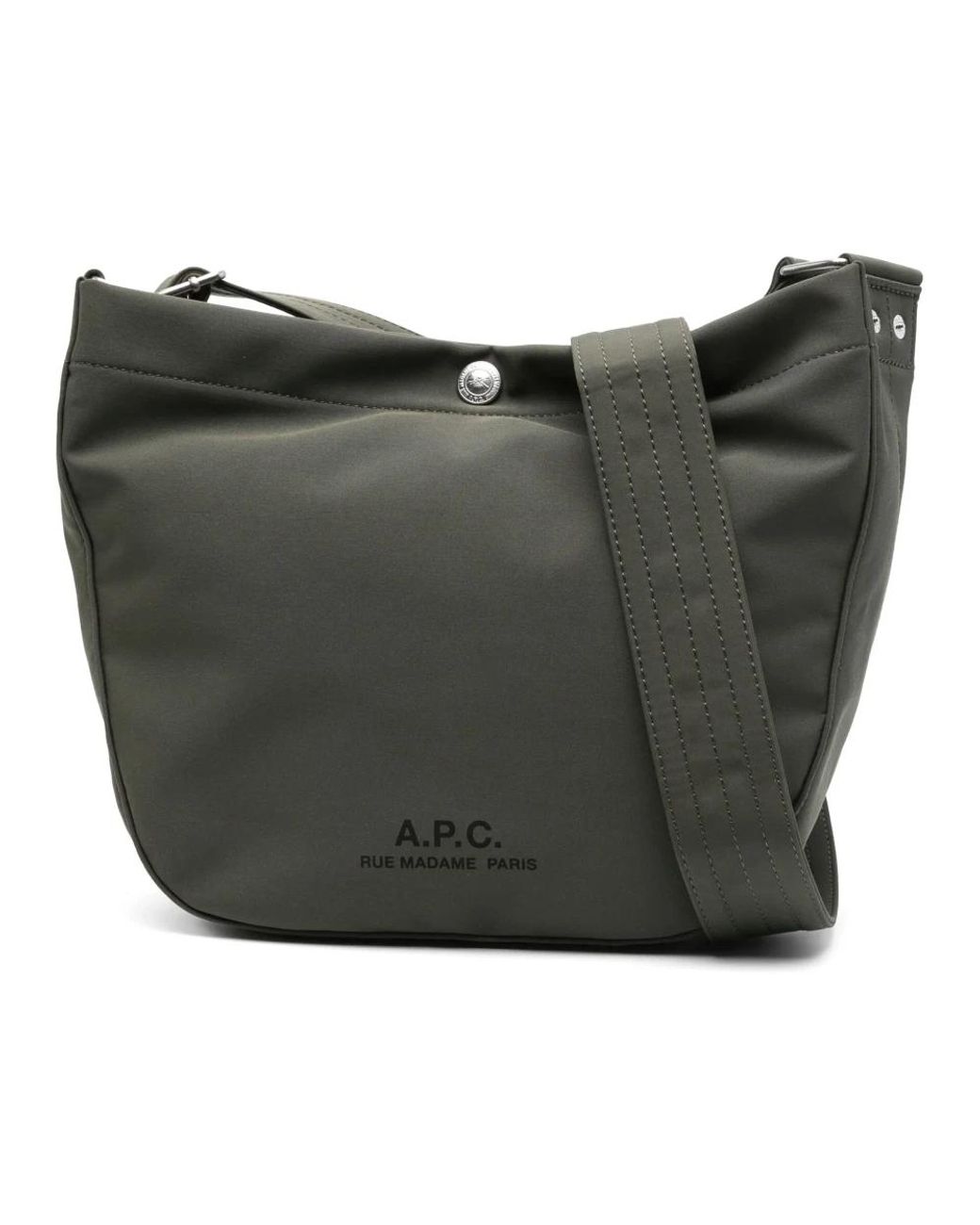 A.P.C. Green Shoulder Bags