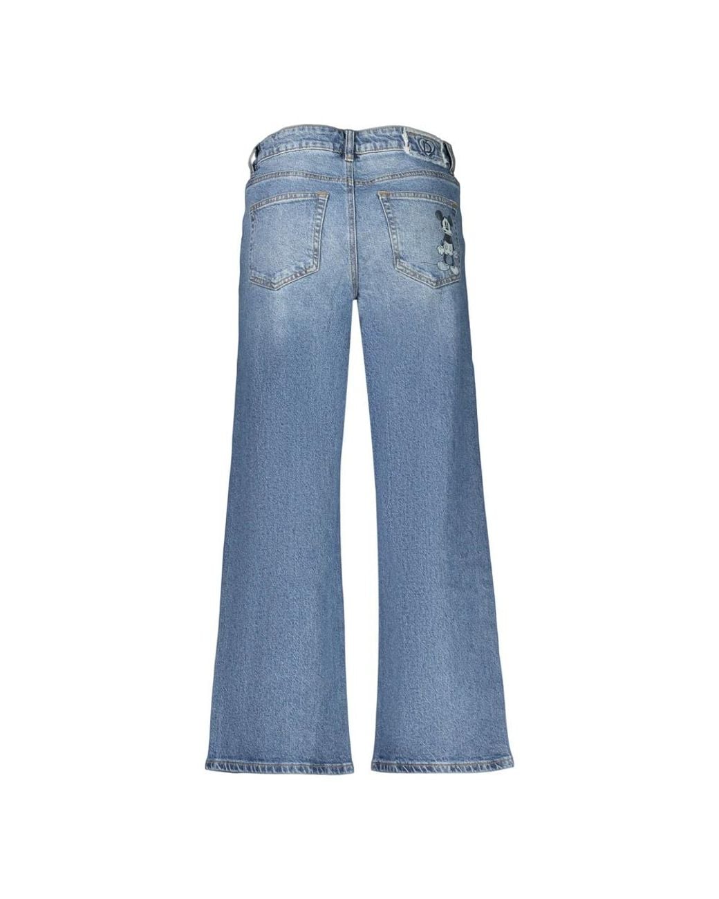 Desigual Blue Straight Fit Jeans
