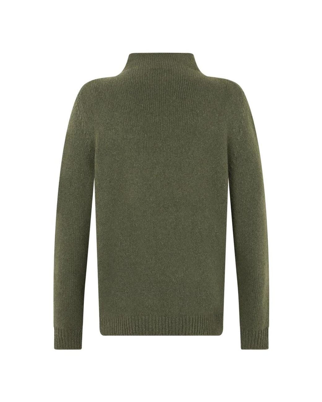 Fedeli Green Turtlenecks for men