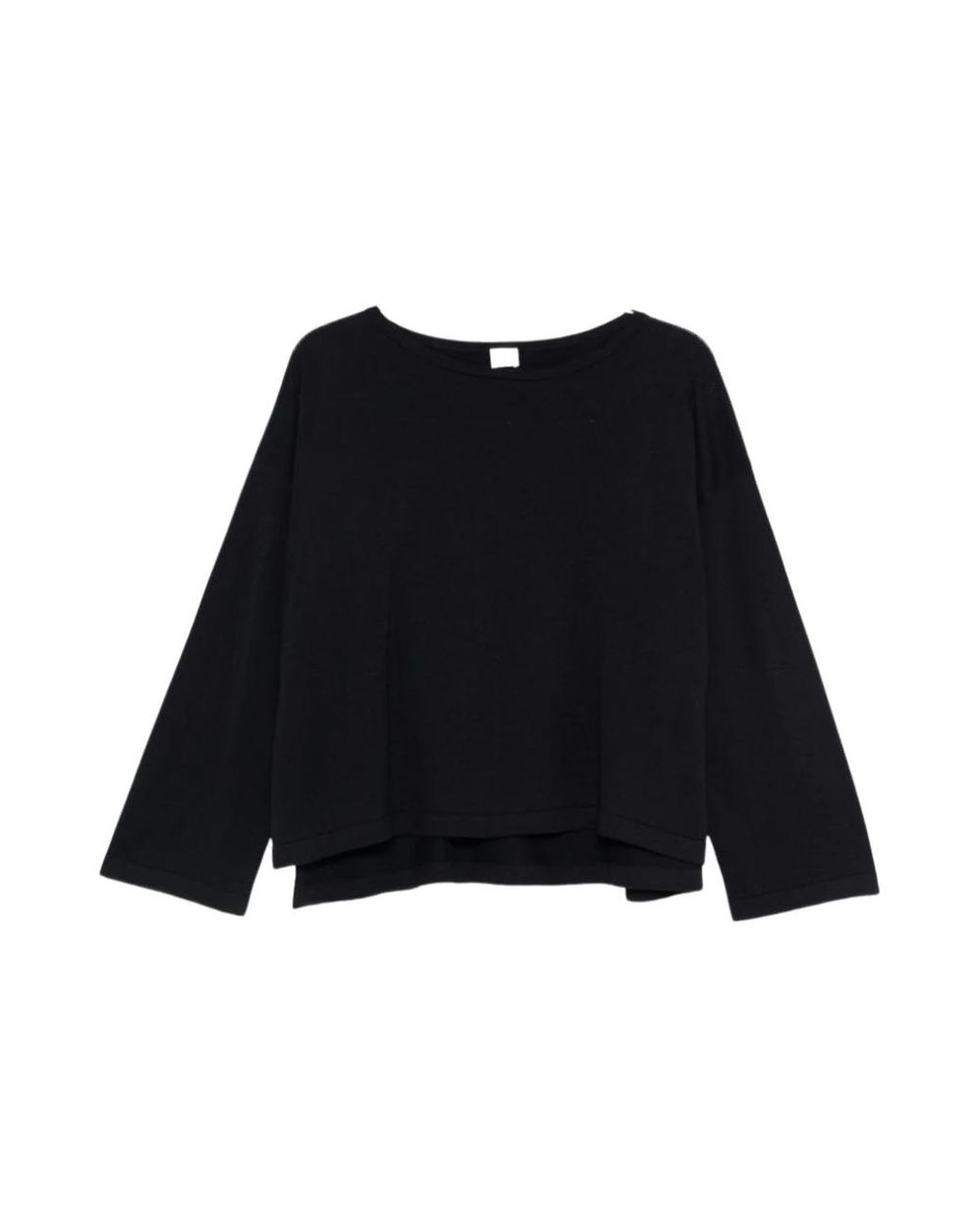 C.T.Plage Black Round-Neck Knitwear