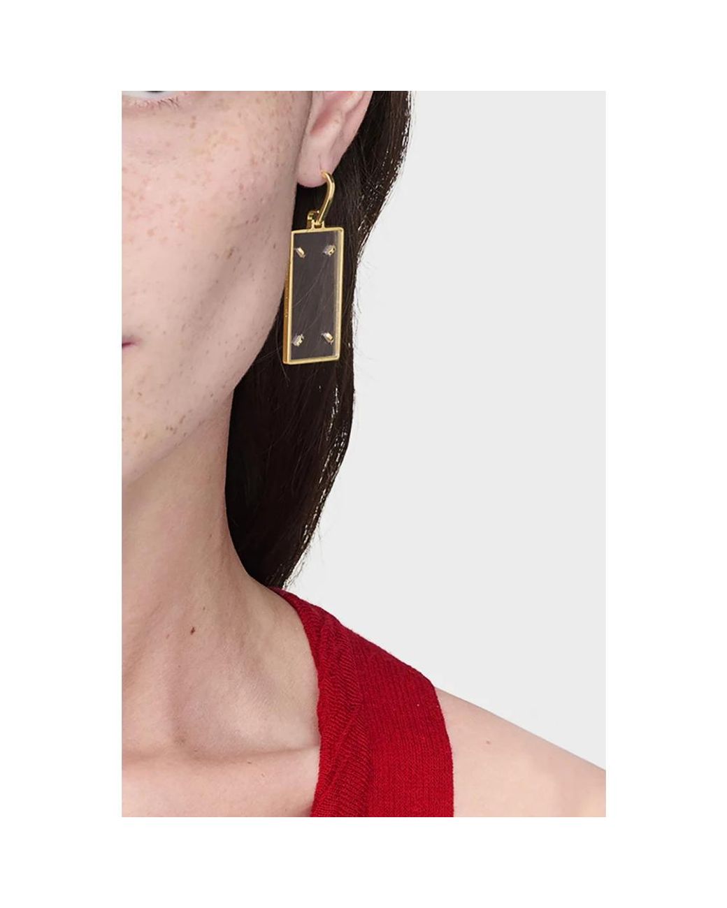 Maison Margiela White Earrings