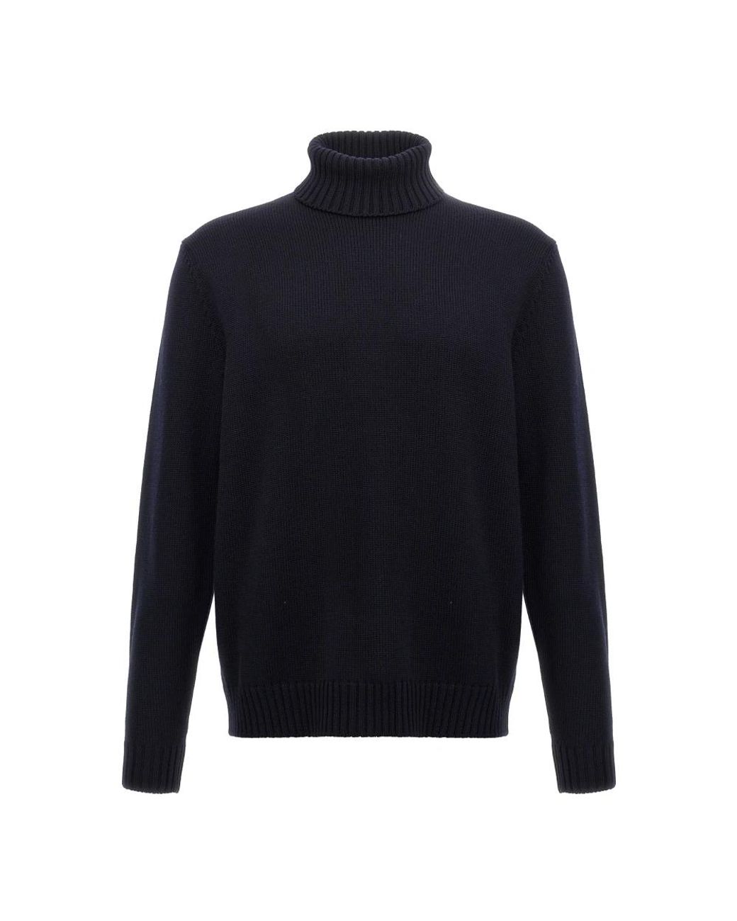 Turtlenecks Zanone de hombre de color Blue
