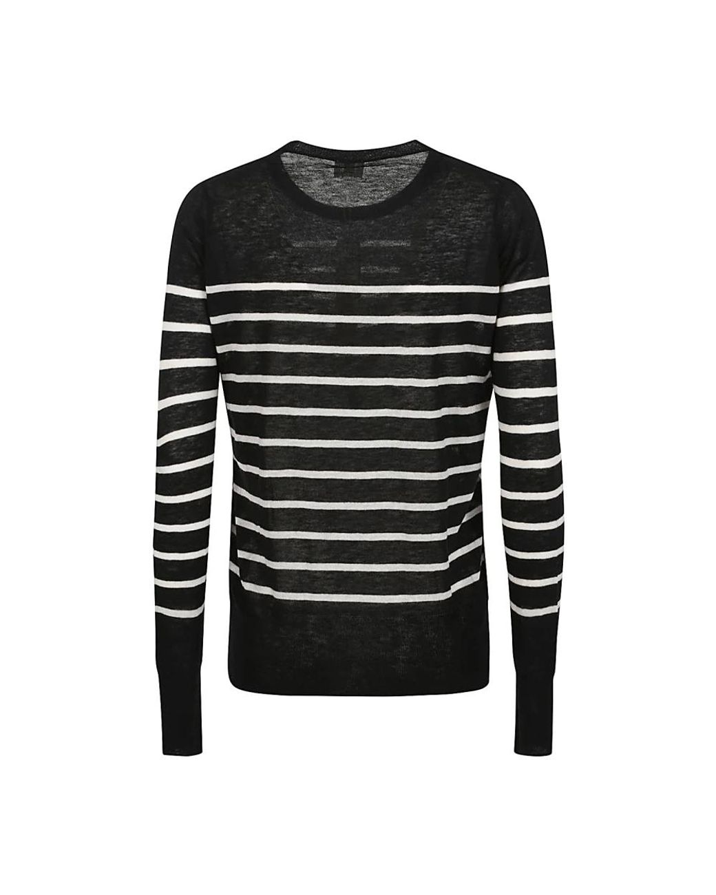C.T.Plage Black Round-Neck Knitwear