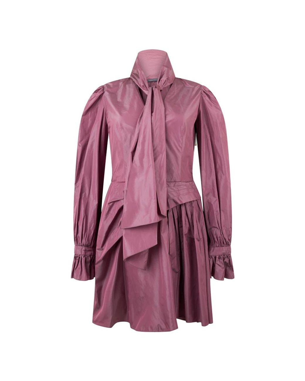 Alberta Ferretti Purple Short Dresses