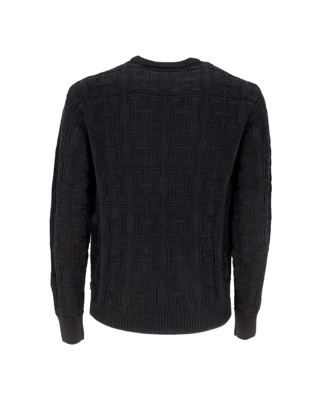 Huf Blue Round-Neck Knitwear for men