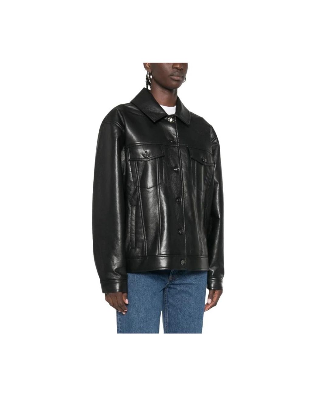 Anine Bing Black Leather Jackets