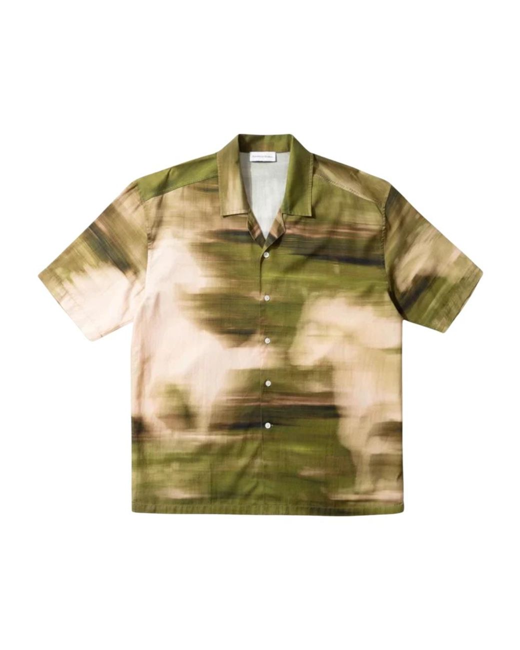 Edmmond Studios Green Short Sleeve Shirts for men
