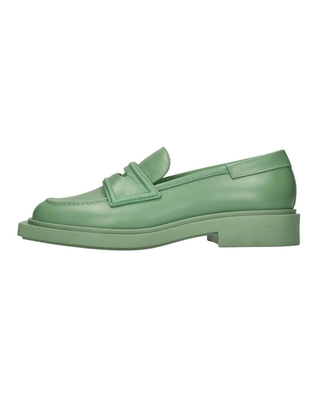 3Juin Green Loafers