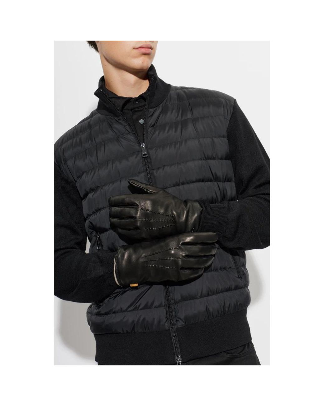 Gloves di Paul & Shark in Black da Uomo