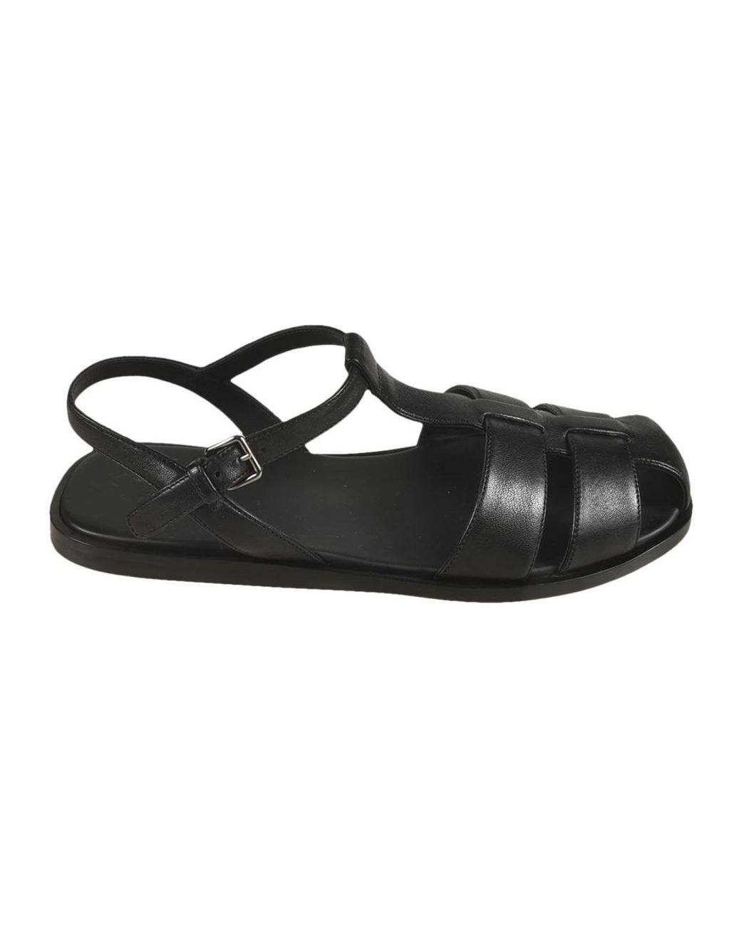 Church's Black Flat Sandals