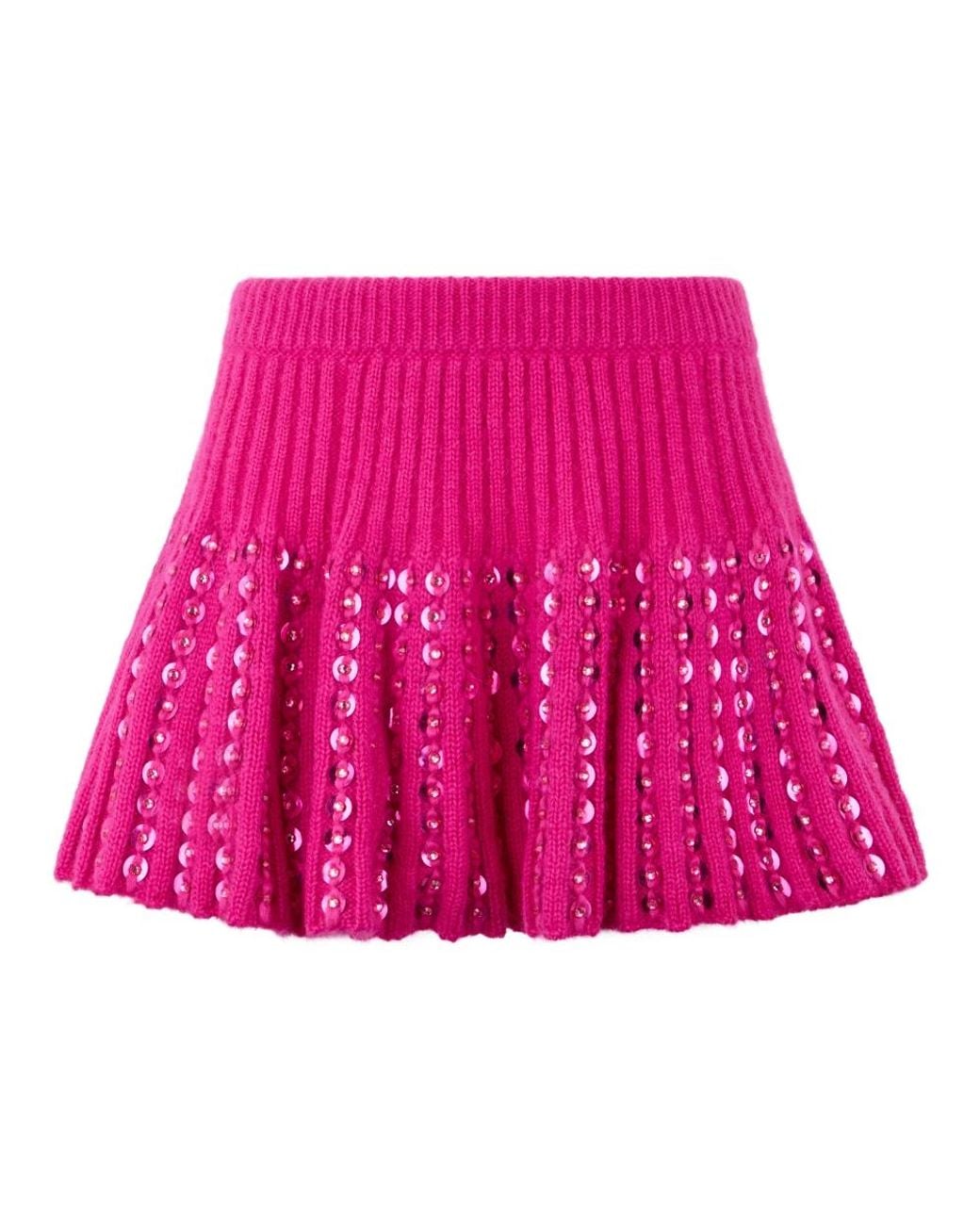 Valentino Garavani Pink Short Skirts