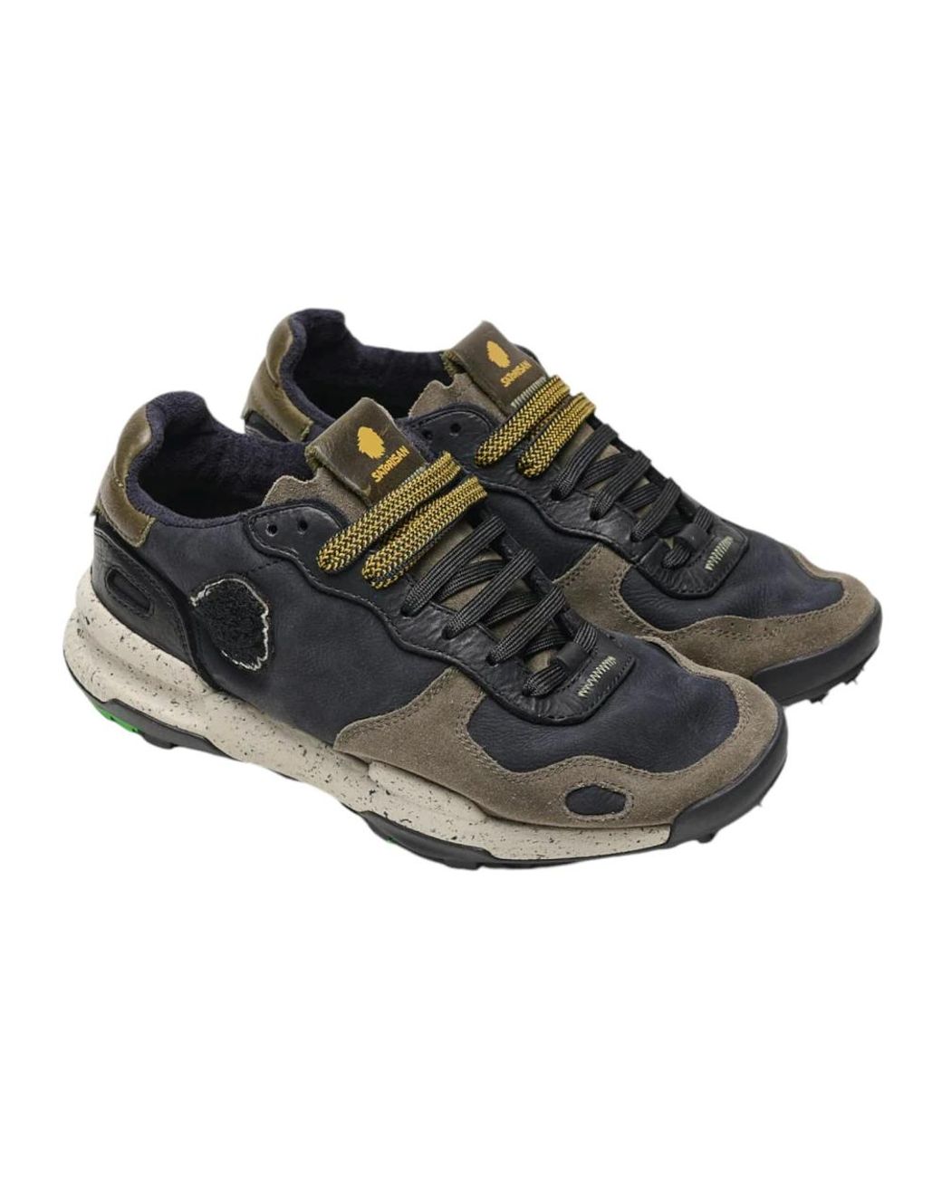 Satorisan Black Sneakers for men