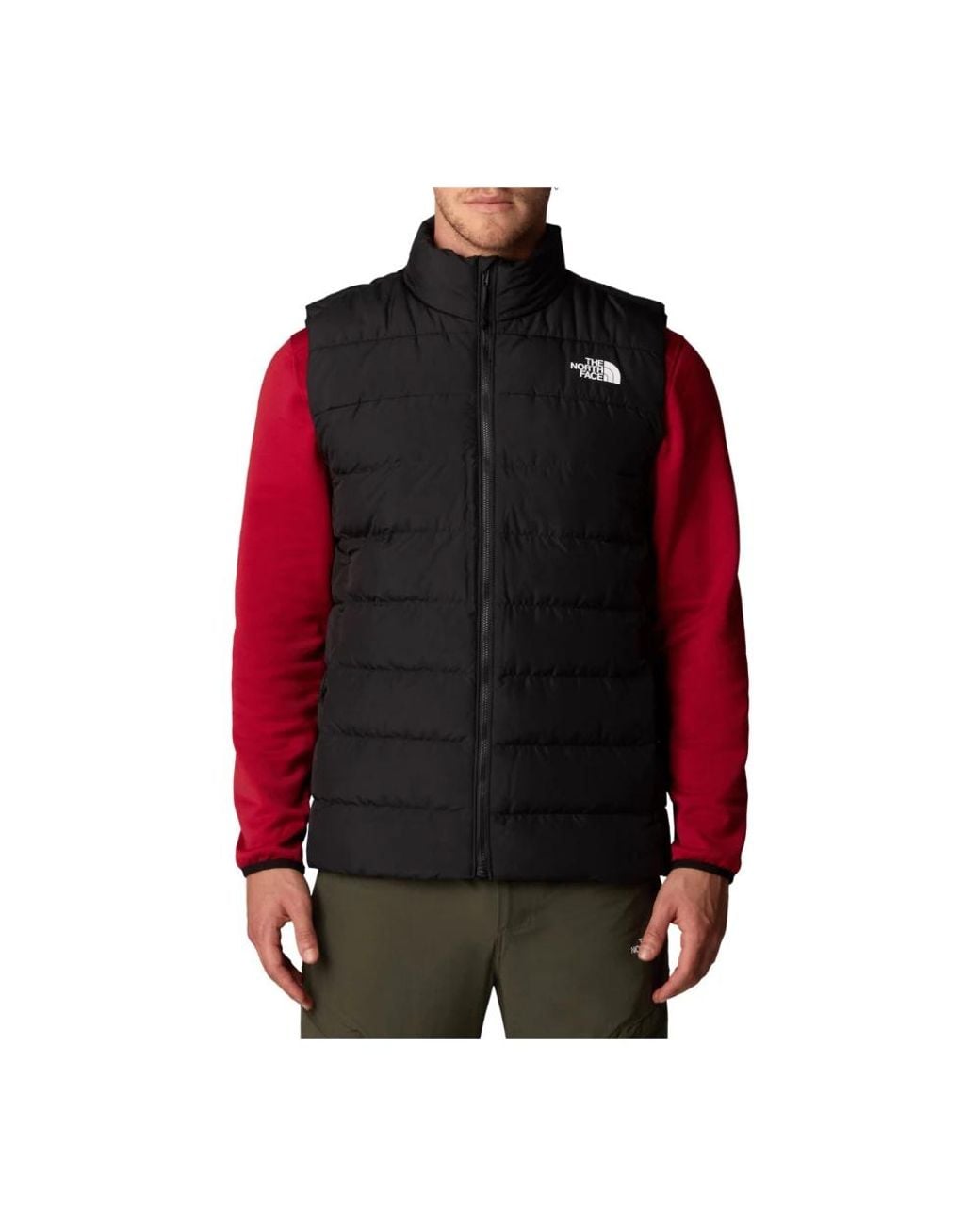The North Face Red Waistcoats for men