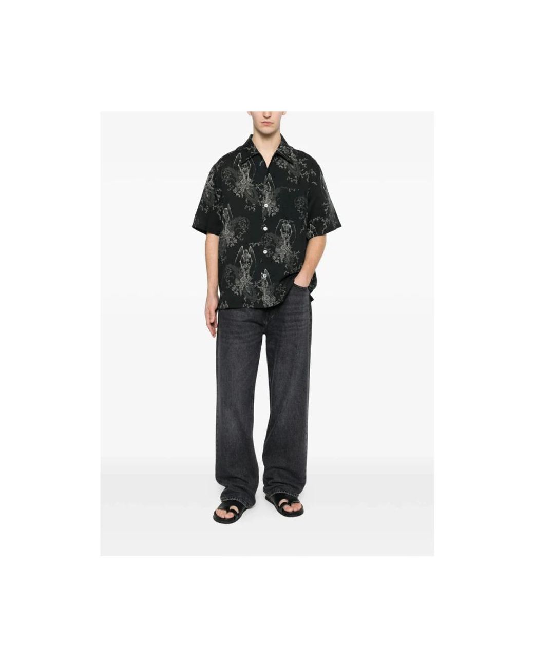 Our Legacy Black Short Sleeve Shirts for men