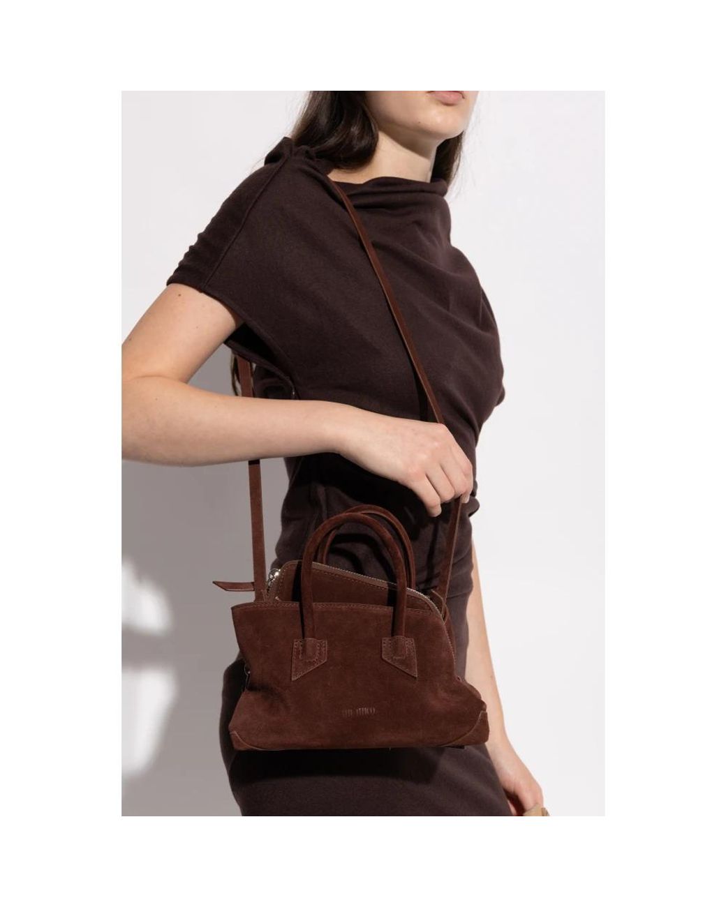 The Attico Brown Handbags