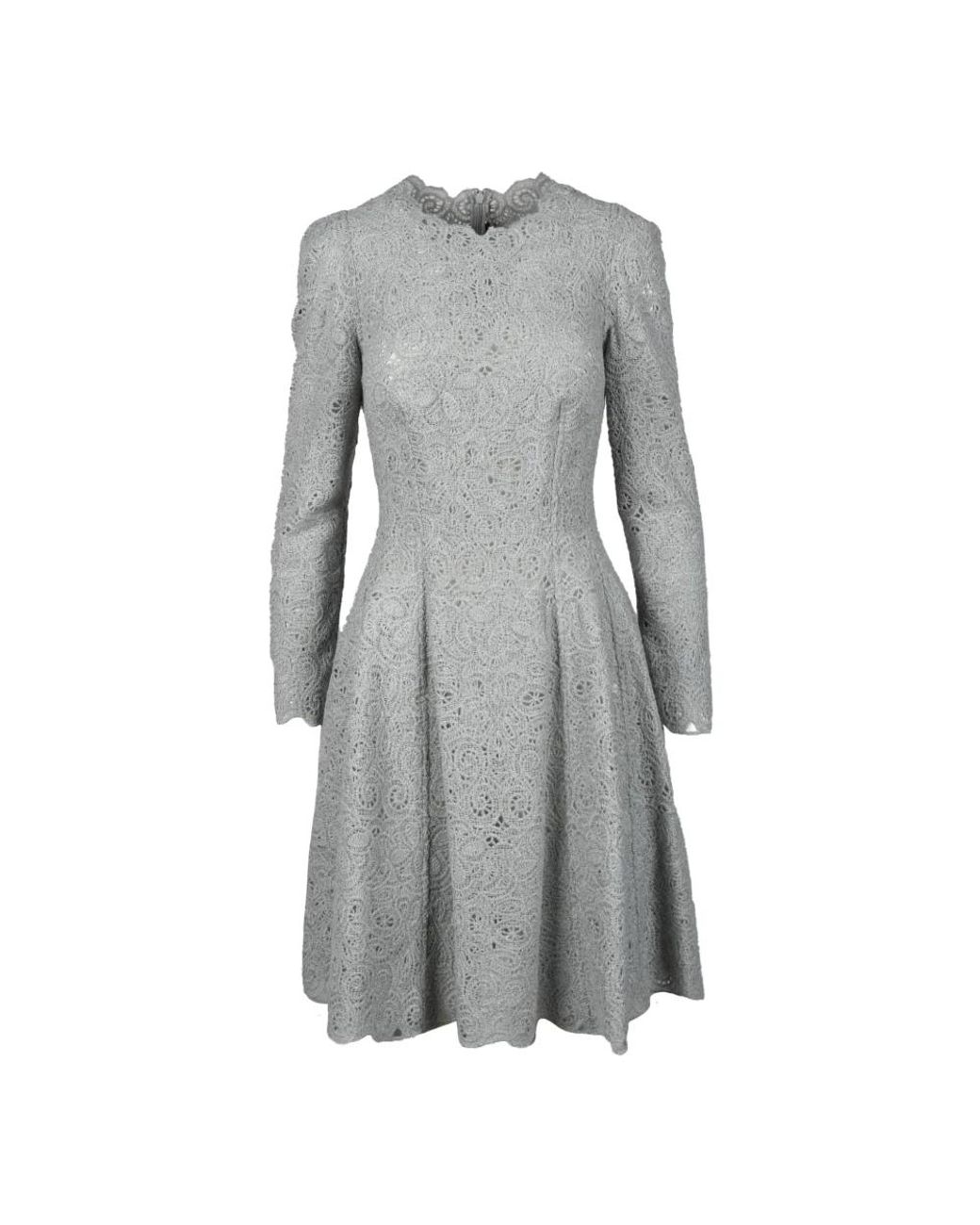Ermanno Scervino Gray Short Dresses