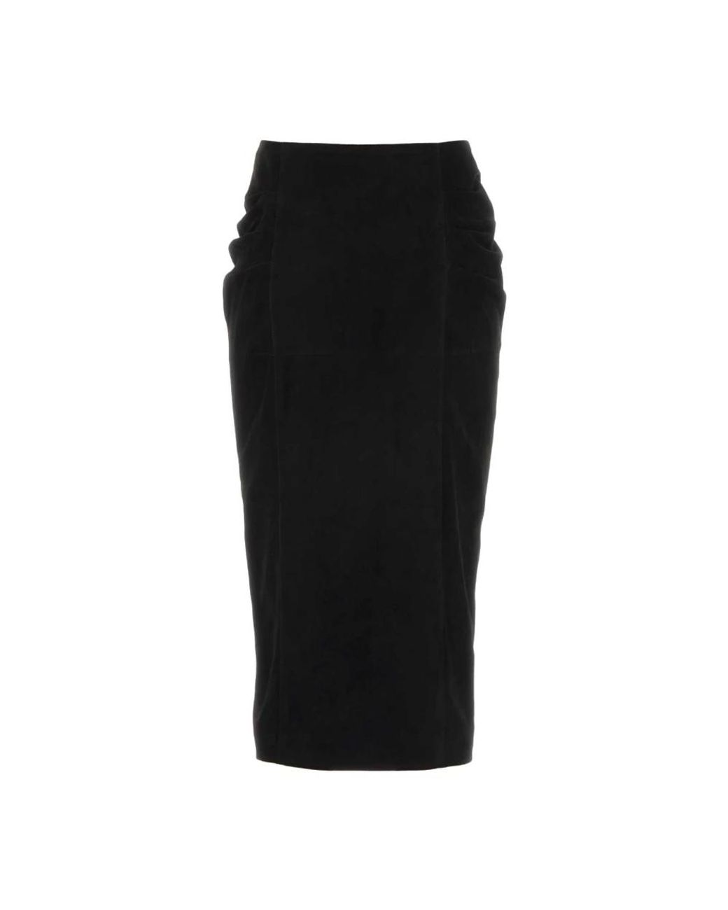 Valentino Garavani Black Midi Skirts