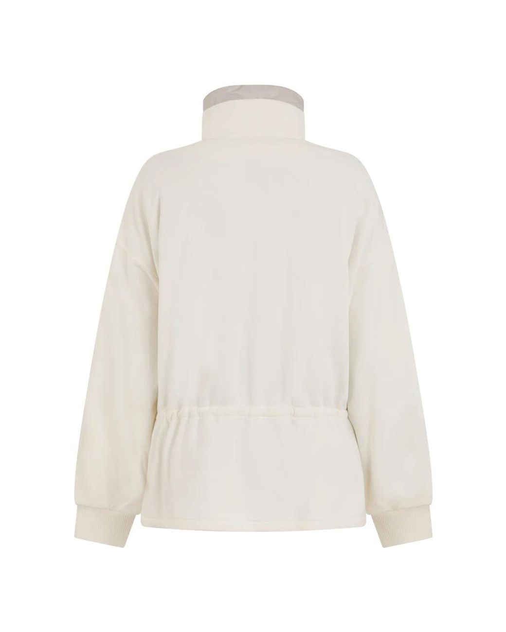 Moorer White Zip-Throughs