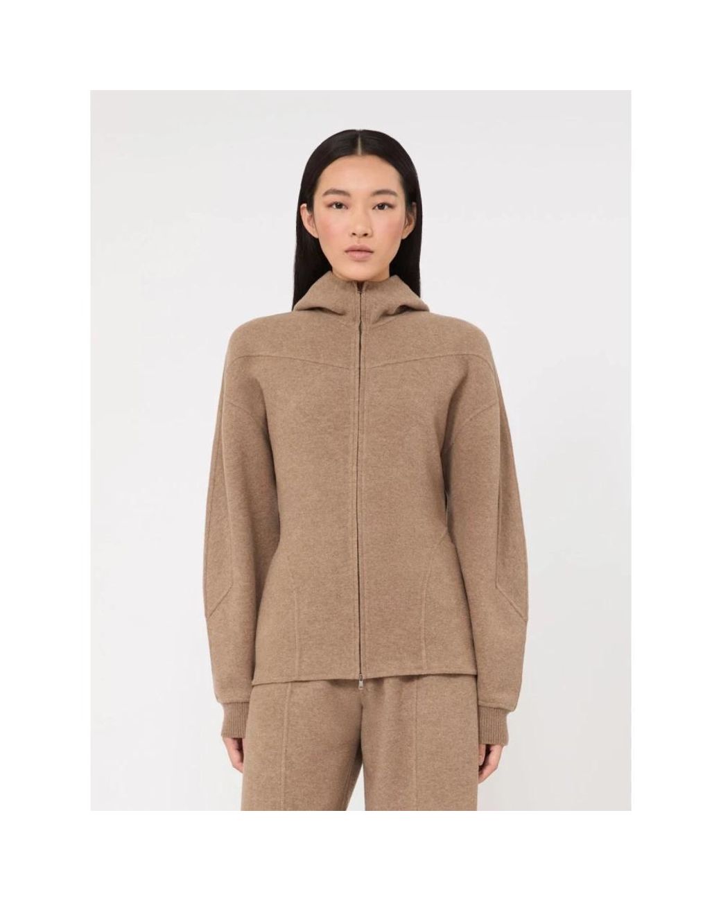 Max Mara Brown Zip-Throughs