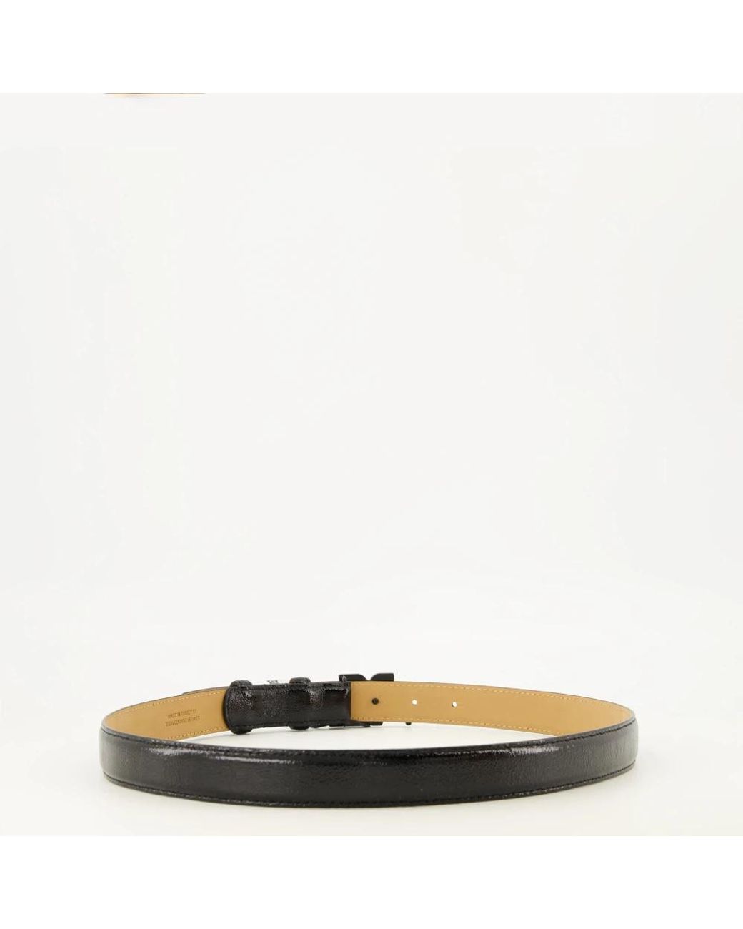 Courreges Black Ac Gürtel