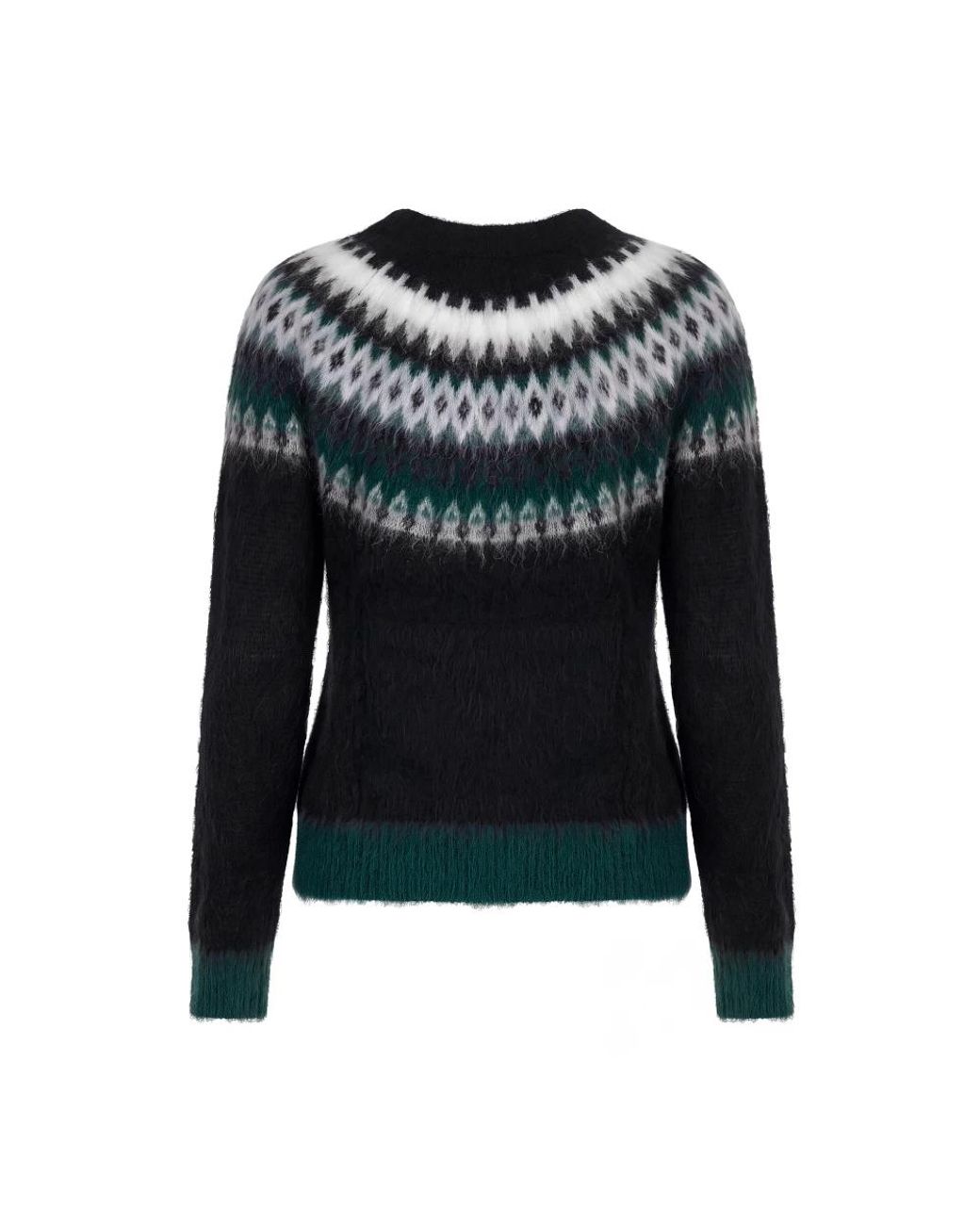 Max Mara Black Glassa Rundhals-Pullover