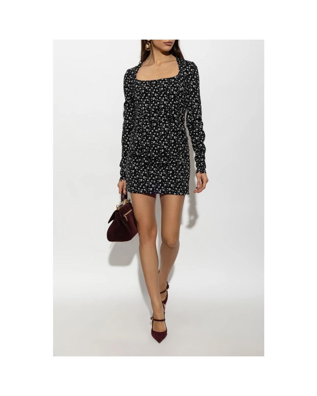 Dolce & Gabbana Black Short Dresses