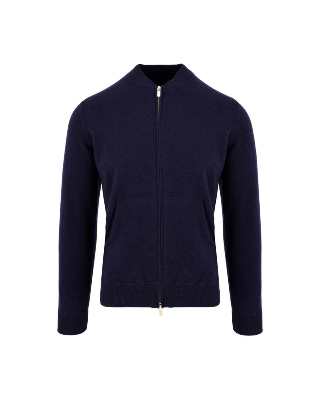 FILIPPO DE LAURENTIIS Blue Zip-Throughs for men