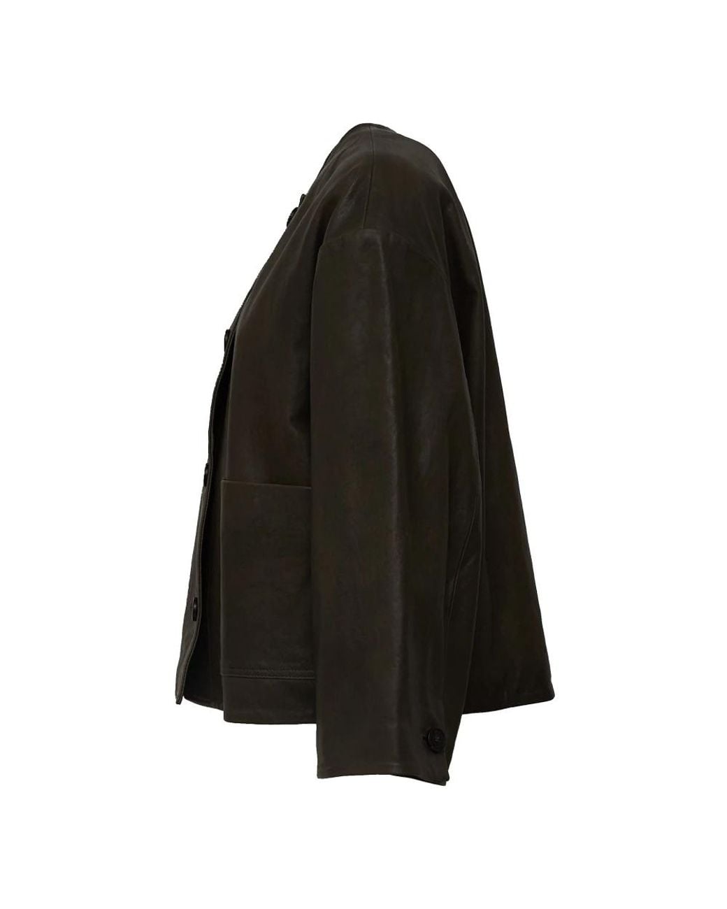 Weekend by Maxmara Black Leather Jackets
