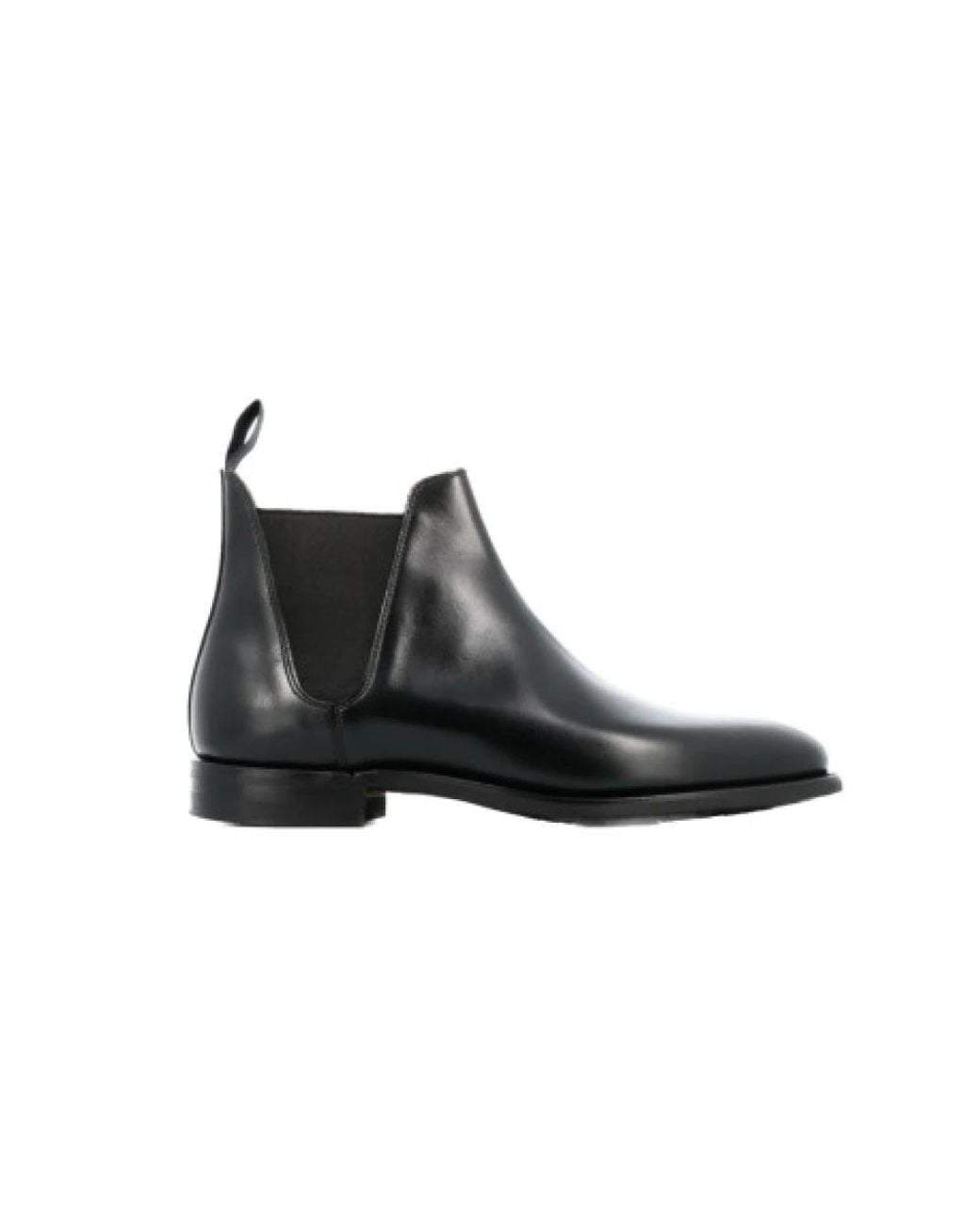 Crockett and Jones Black Chelsea Boots for men