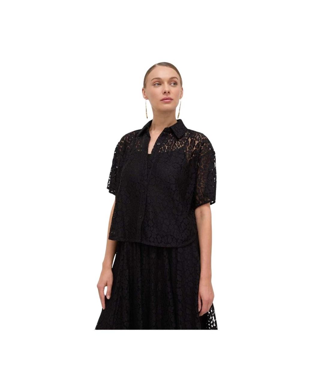 Shirts Michael Kors de color Black