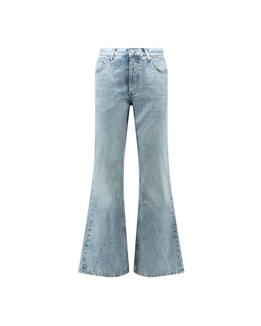 Represent Blue Flare Jeans for men