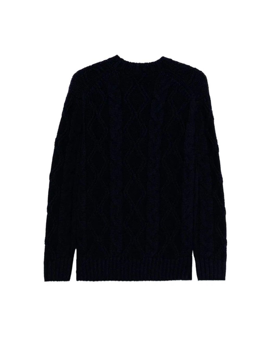 Paul & Shark Blue Round-Neck Knitwear for men