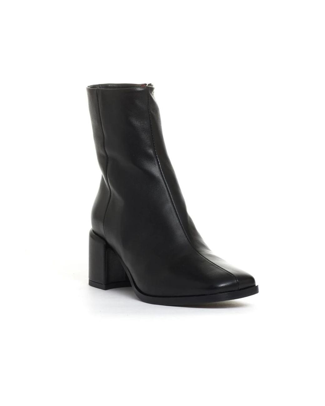 Halmanera Black Heeled Boots